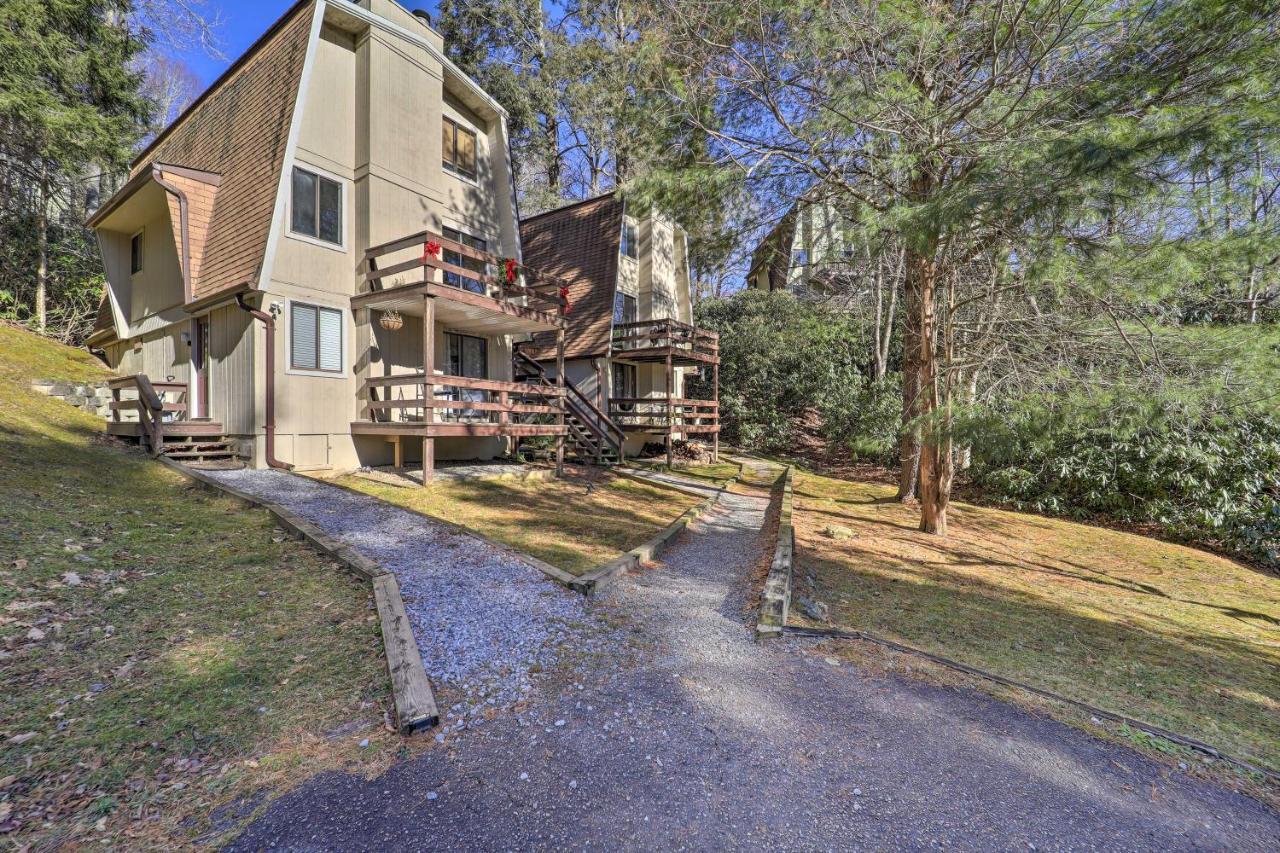 Banner Elk Mountain Retreat With Deck And Fireplace Eksteriør billede