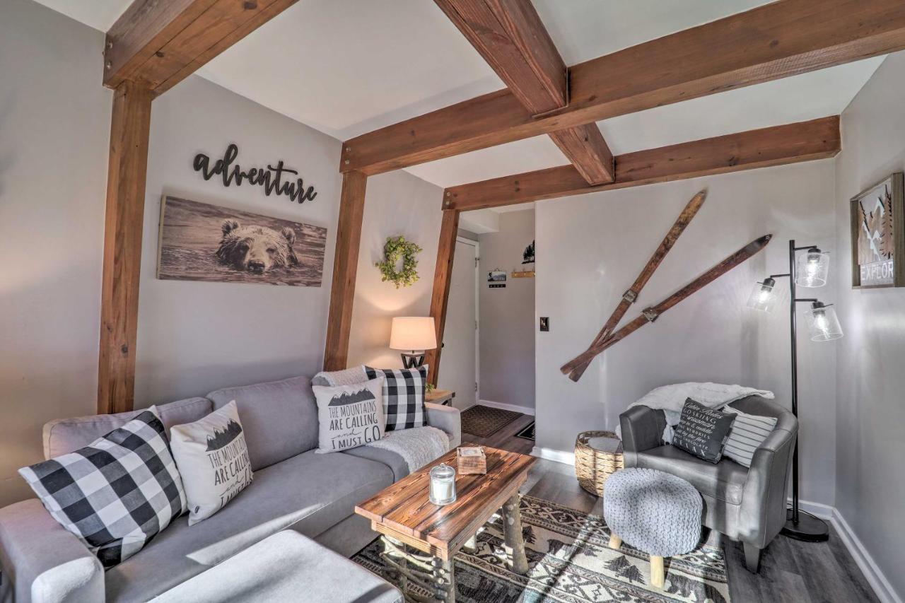 Banner Elk Mountain Retreat With Deck And Fireplace Eksteriør billede